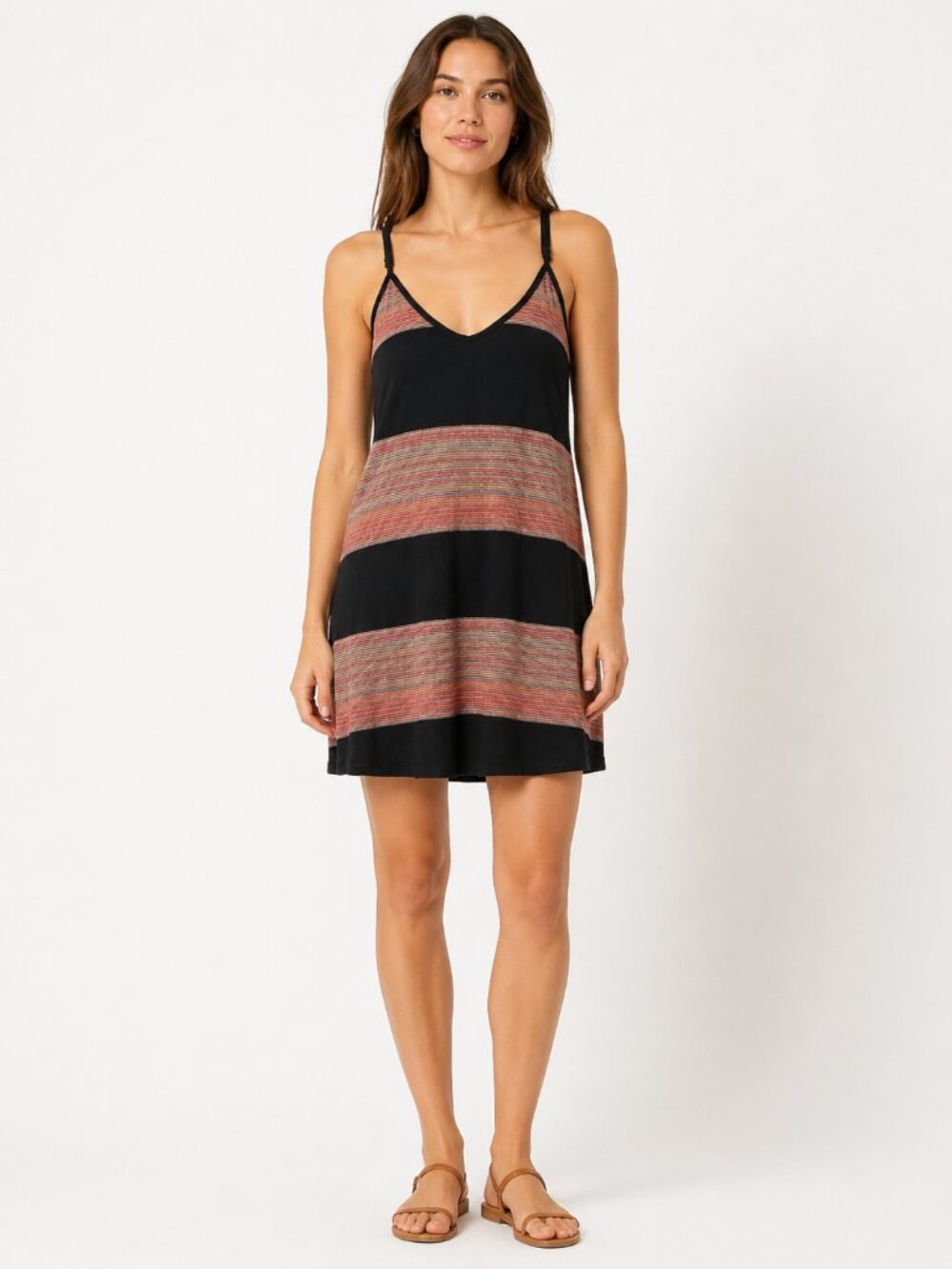 Planet Blue “Blue Life” Striped Racerback Sundress – XS